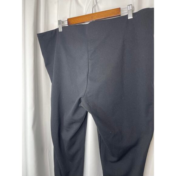 Worthington pants slacks trousers women's 1x like 14 16 black heavy knit - Picture 5 of 15
